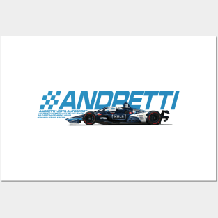 Marco Andretti 2022 (light blue) Posters and Art